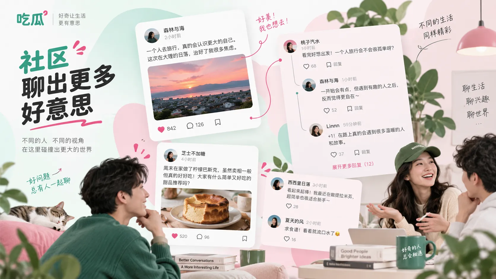 社区讨论上下文与主题索引